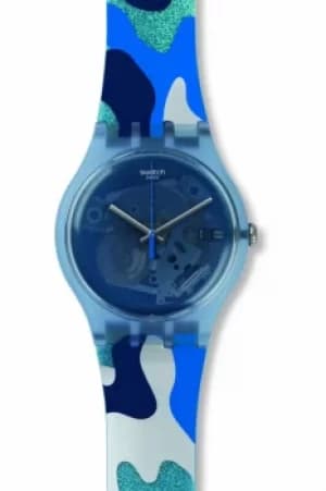 Unisex Swatch Silverscape Watch SUOZ215