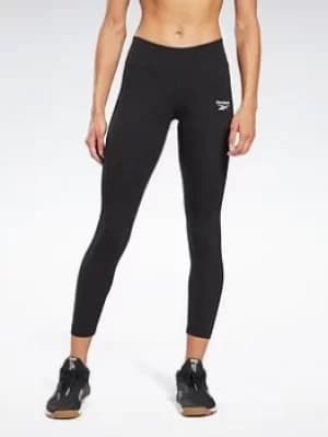 Reebok Identity Leggings, Black, Size L, Women