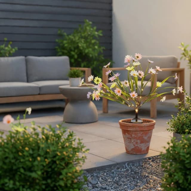 Streetwize Wild Chrysanthemum Solar Lights Multi unisex One Size