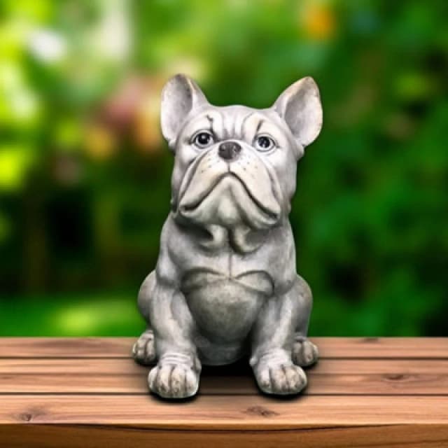 Minster Sitting Dog Ornament - L27 X W21 X H32 Cm