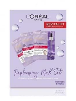 LOreal Paris L Oreal Paris Replumping Tissue Mask Set