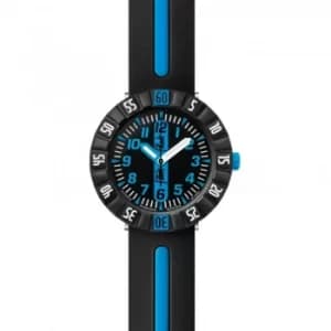 Childrens Flik Flak Blue Ahead Watch