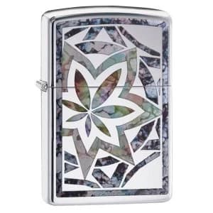 Zippo Fusion Leaf Chrome regular Windproof Lighter