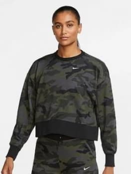 Nike Training Get Fit Camo Sweat
