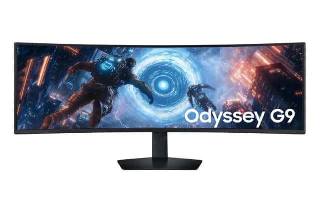 Samsung Odyssey G91F 49 VA DQHD 144Hz 1ms Curved Gaming Monitor LS49FG910EUXXU Black
