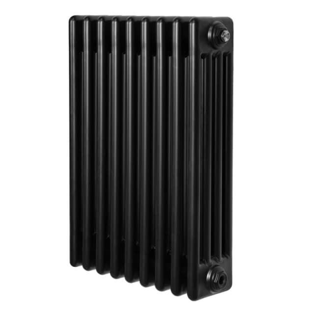 Monstershop Traditional 4 Column Radiator - 600 x 425mm - Black Unisex