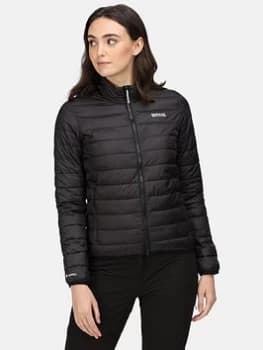 Regatta Hillpack Quilted Jacket - Black, Size 12, Women