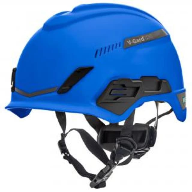 MSA V - Gard H1 Tri - Vented Helmet Blue