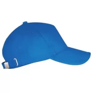 SOLS Unisex Long Beach Cap (One Size) (Royal Blue)