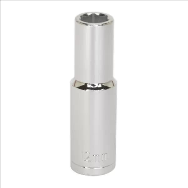Genuine SEALEY S0668 WallDrive® Socket 12mm Deep 1/2Sq Drive