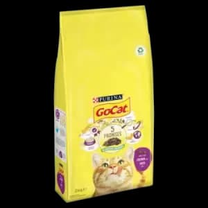 Go-Cat Chicken and Duck Dry Cat Food 2kg