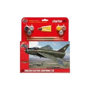 English Electric Lightning F.2A 1:72 Air Fix Large Starter Set