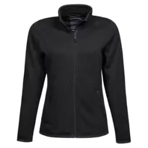 Tee Jays Womens/Ladies Full Zip Aspen Jacket (XL) (Black)