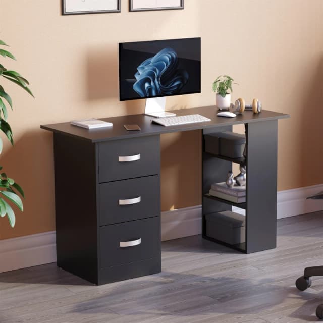 Lassic Vida Designs Mason Computer Desk Black unisex One Size