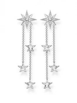 Thomas Sabo Zirconia Magic Stars Drop Earrings