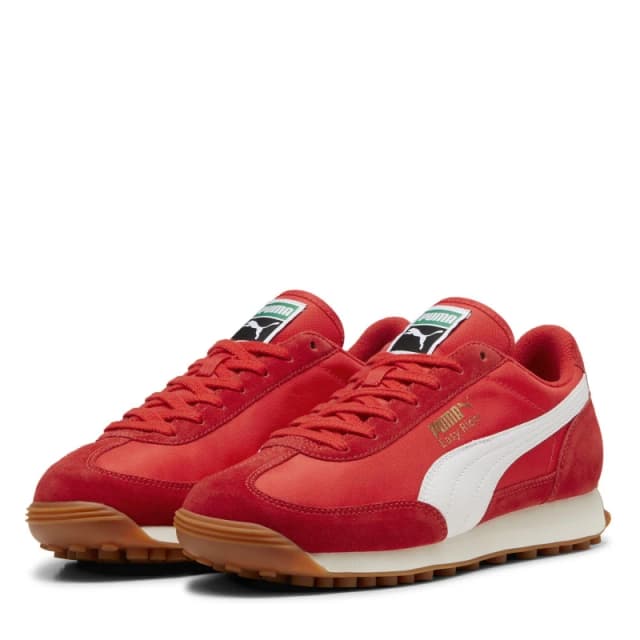 Puma Mens Easy Rider Vintage Low-Top Trainers Red/White male 9 (43)