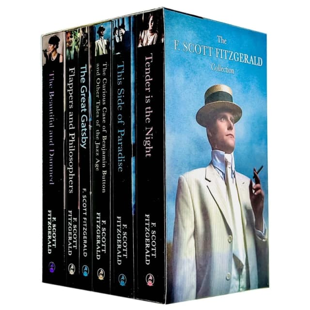 F. Scott Fitzgerald 6 Books Collection Box Set (Great Gatsby, Flappers and Philosophers) F. Scott Fitzgerald Books