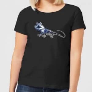 Fantastic Beasts Tribal Chupacabra Womens T-Shirt - Black