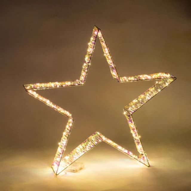 The Christmas Workshop 65Cm Metal Frame Star Light