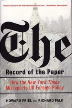 The Record of the Paper by Richard Falk Paperback