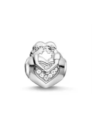 Ladies Thomas Sabo Sterling Silver Karma Beads Sweethearts Bead K0161-051-14