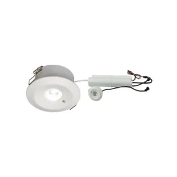 LED Emergency Downlight 6000K (maintained/non-maintained use), 230V 3W - Knightsbridge