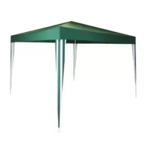 Charles Bentley 3X3M Gazebo Green/Stripe