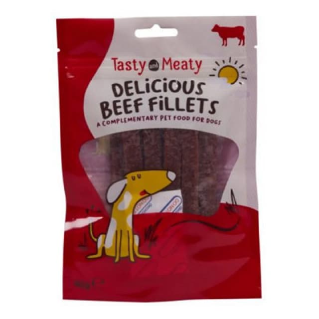 Tasty & Meaty Beef Fillets 90G (Pack Of 16)