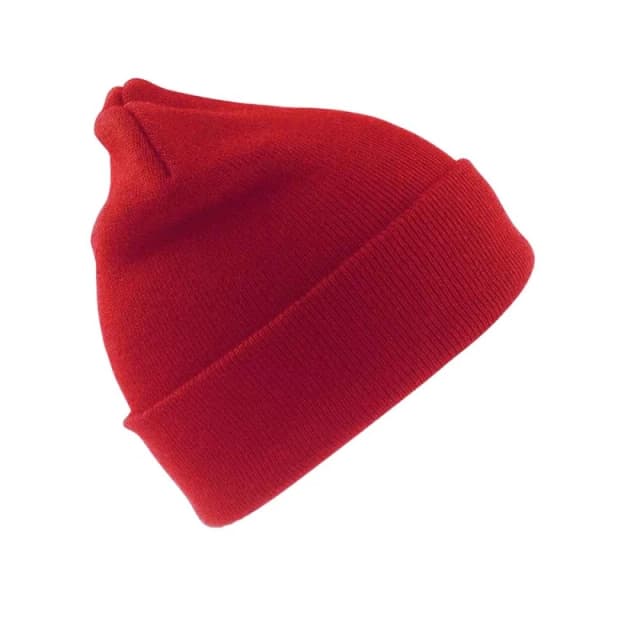 Result Men Result Woolly Ski Hat in Red Red One Size Male 5063470806775