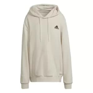 adidas Comfy Fleece Hoodie Mens - White
