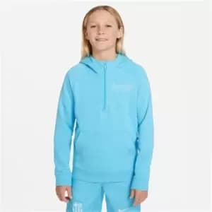 Nike FCB Hoodie Junior - Blue