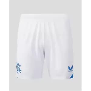 Castore Rangers Home Shorts 2023 2024 Adults - White