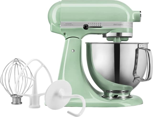 KitchenAid Artisan 5KSM125BPT Stand Mixer with 4.8 Litre Bowl - Pistachio