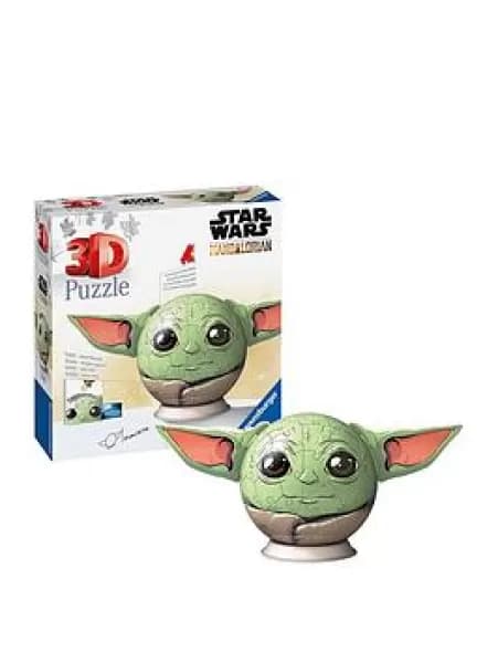 Star Wars Grogu w Ears 3D Puzzle Ball