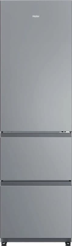 Haier 3D 55 Series 3 HTR3518ENMXK 185cm 60/40 No Frost Fridge Freezer - Stainless Steel Effect - E Rated