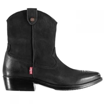 Levis Opelika Mid Boots - Reg Black