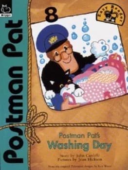 Postman Pats Washing Day by John a Cunliffe and Joan Hickson and Ivor Wood Book