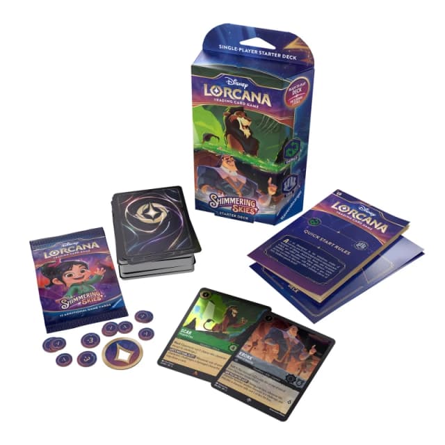 Disney Lorcana Trading Card Game - Starter Deck Asst - Set 5 One Colour W46KT Unisex