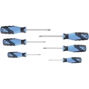 Gedore Gedore Workshop Screwdriver set 6 Piece Phillips, Pozidriv