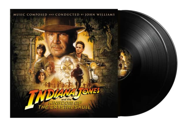 John Williams (Composer) Indiana Jones And The Kingdom Of The Crystal Skull - 180 Gram - Sealed 2024 UK 2-LP vinyl set 050087550462