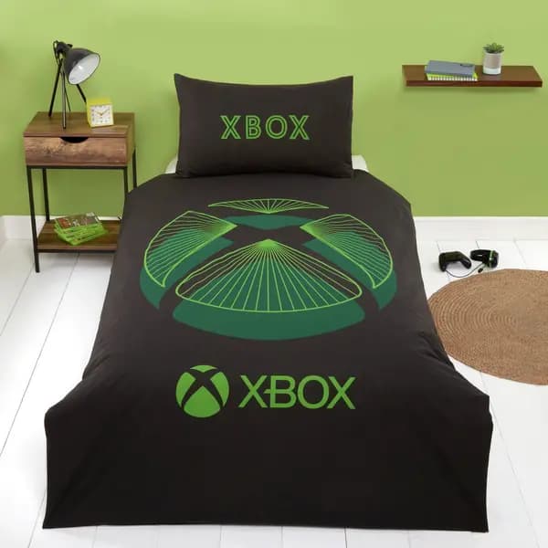 Xbox Xbox New Black Kids Bedding Set - Single