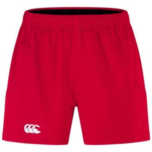 Canterbury Canterbury Men Advantage Rugby Shorts in Red Size: large Red L Male 5063693811204