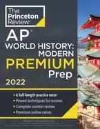 princeton review ap world history modern premium prep 2022 6 practice tests