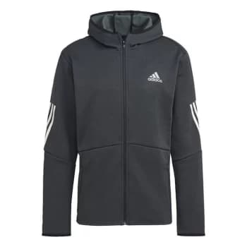 adidas Full-Zip Hoodie Mens - Black