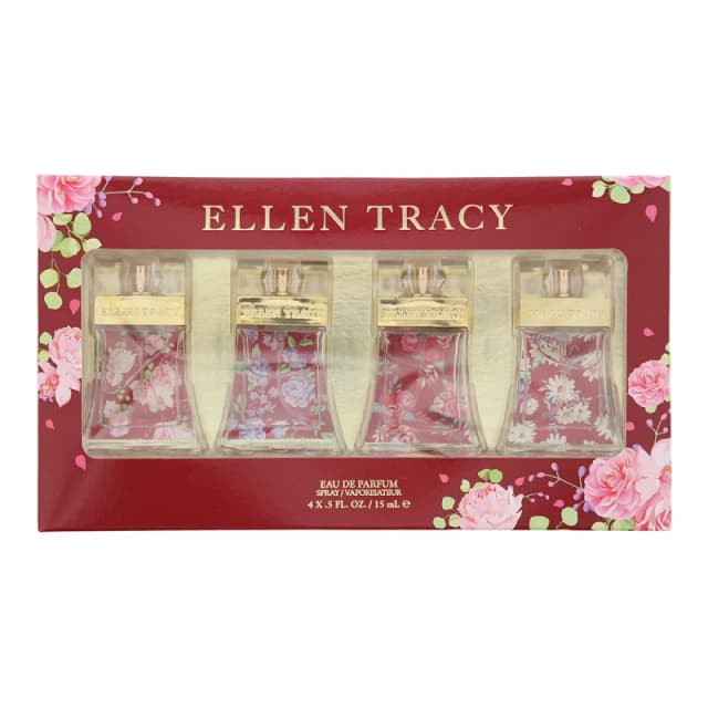 Ellen Tracy Variety Gift Set Miniatures Eau de Parfum 4 X 15ml