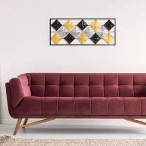 Tesoro Multicolor Decorative Metal Wall Accessory