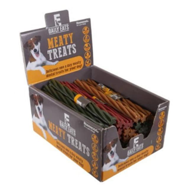 Rosewood Daily Eats Meaty Sticks 90G Display Box (Pack Of 40)