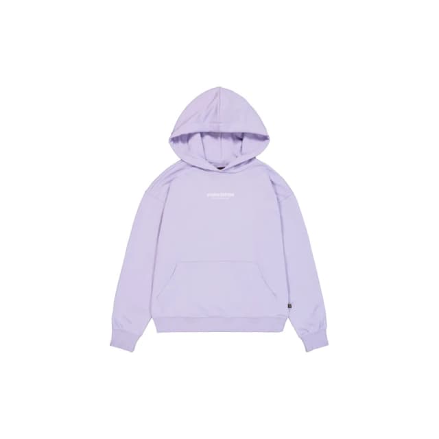 alpha industries Womens hooded sweatshirt Alpha Industries Studio Edition Violet Female M