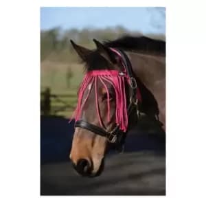 Saxon Fly Fringe - Pink