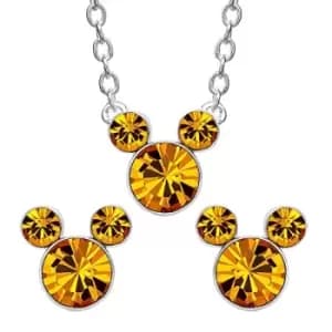Disney Mickey Citrone Costume Birthstone Earring and Necklace Gift Set SH00519RNOVL.PH